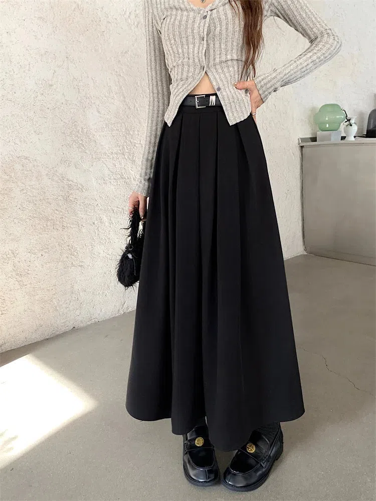 Dark Academia Midi Skirt - Image 5