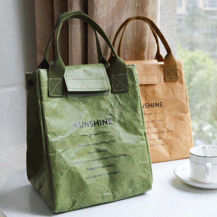 Dark Academia Paper Look Handbag - Image 3