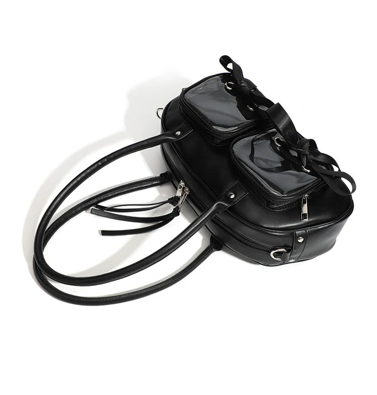 Dark Coquette Bows Armpit Bag - Image 3