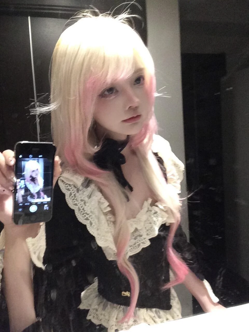 Dark Coquette Castle Swan Lace Spliced Coord - Image 5