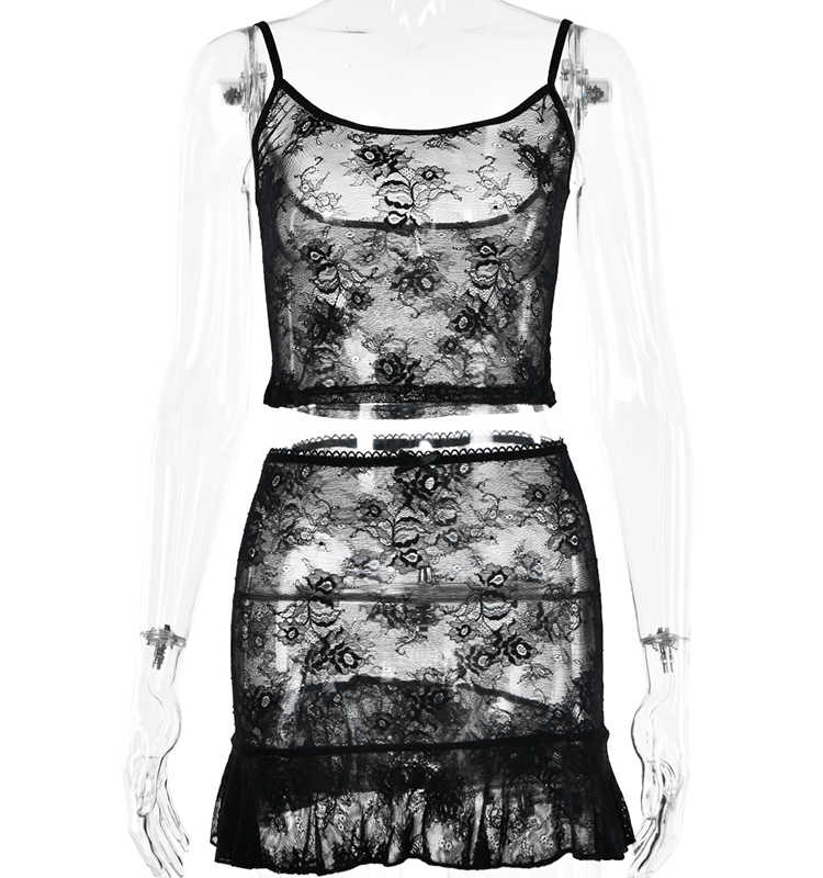 Dark Coquette Lace Coord - Image 5