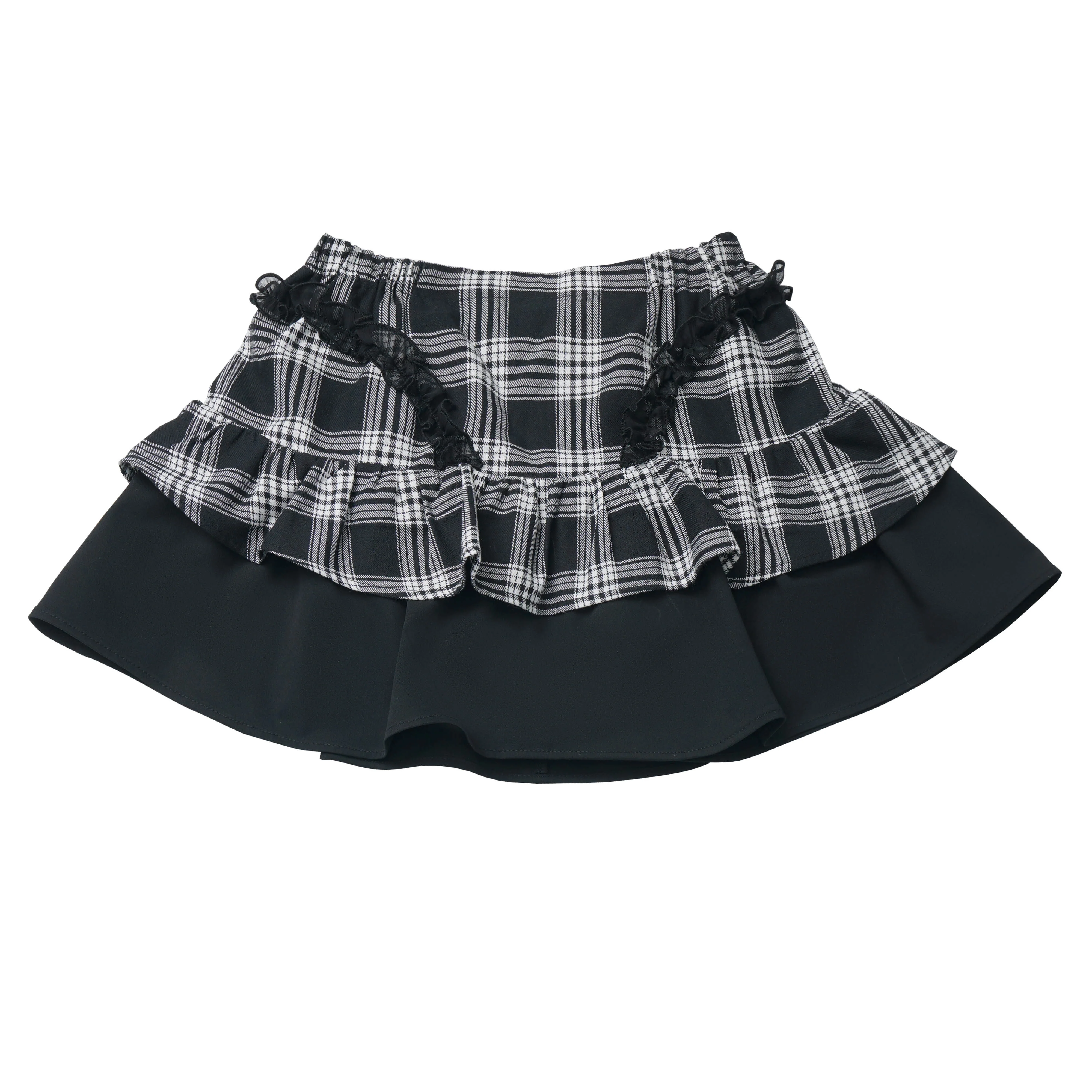 dark coquette plaid bow coord - Image 6