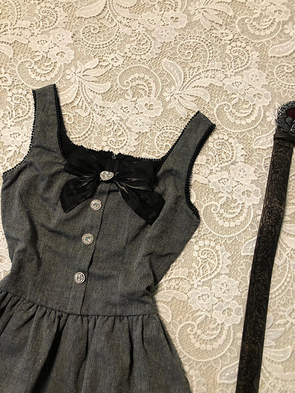 dark coquette suspender tutu dress - Image 2