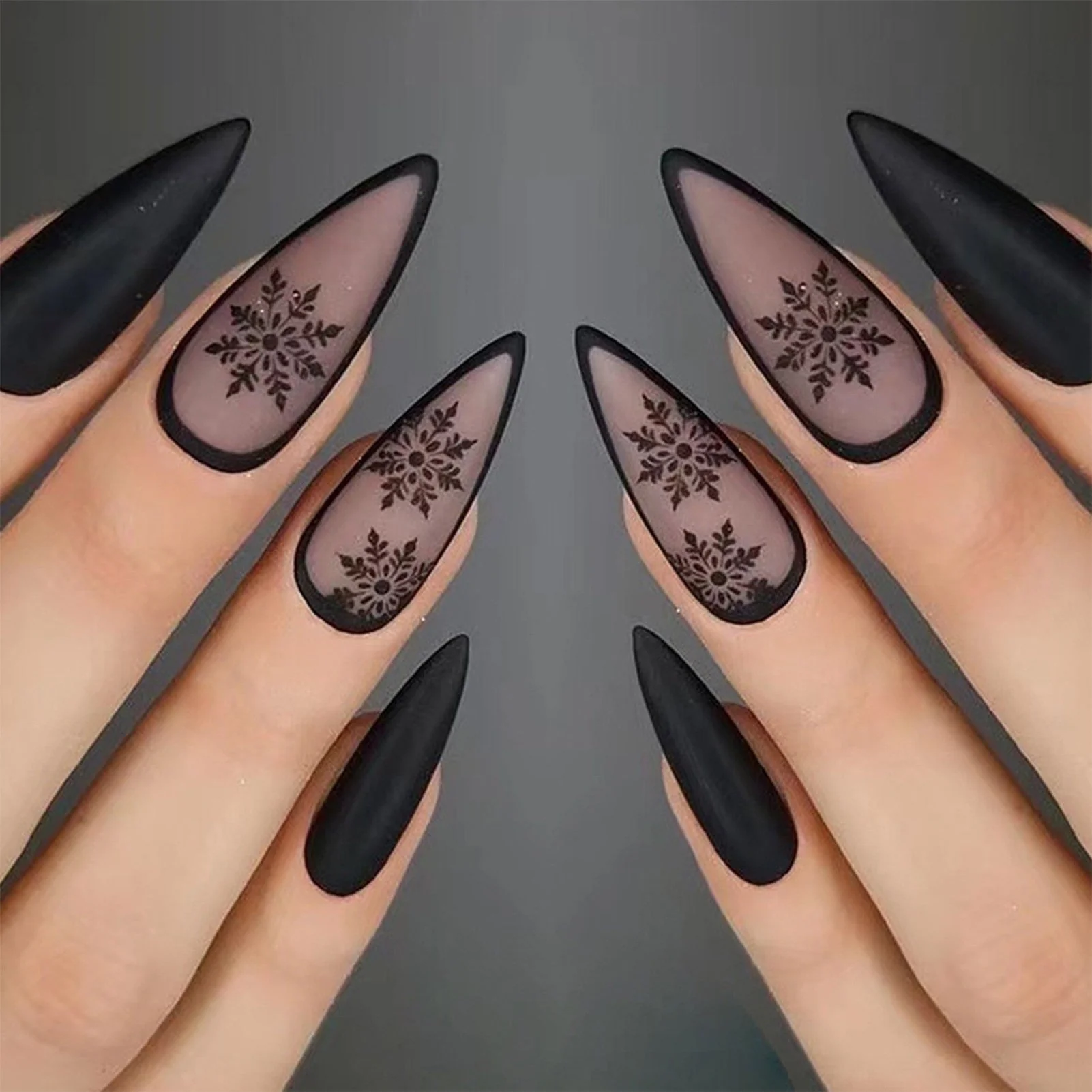 Dark Gothic Press On Nails - Image 21
