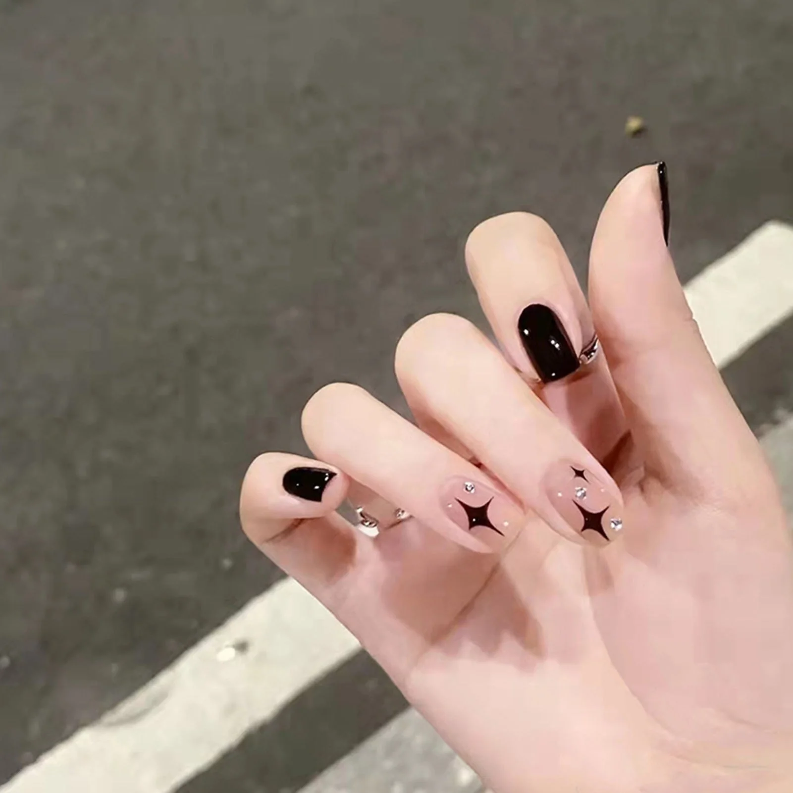 Dark Gothic Press On Nails - Image 31