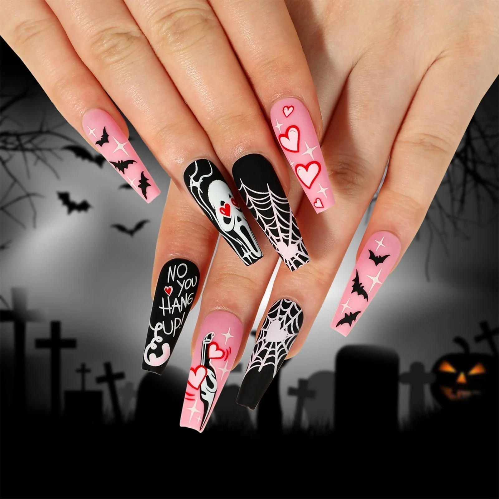 Dark Gothic Press On Nails - Image 33