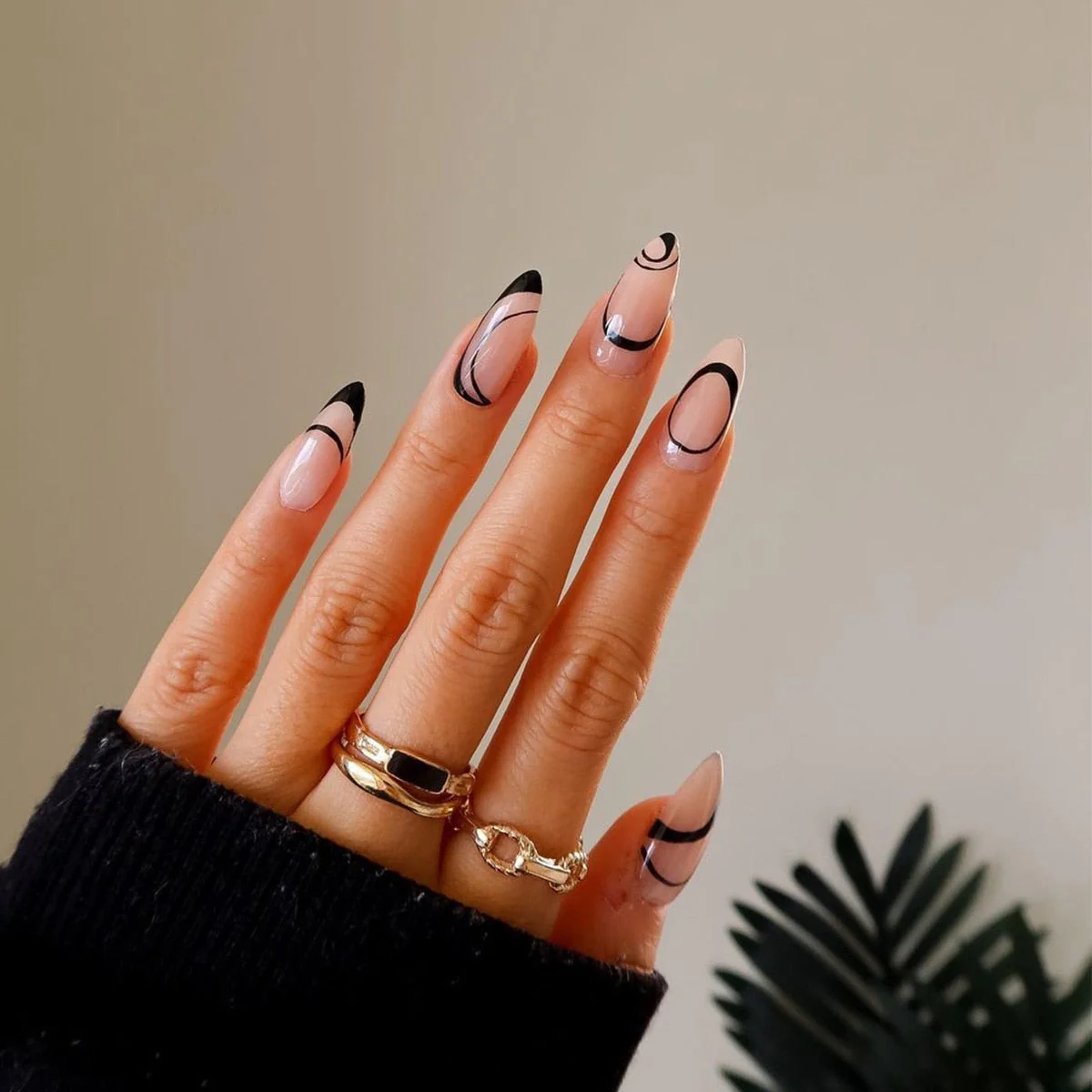Dark Gothic Press On Nails - Image 39