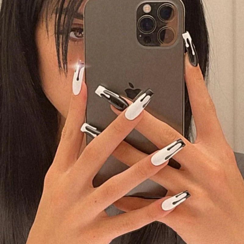 Dark Gothic Press On Nails - Image 15