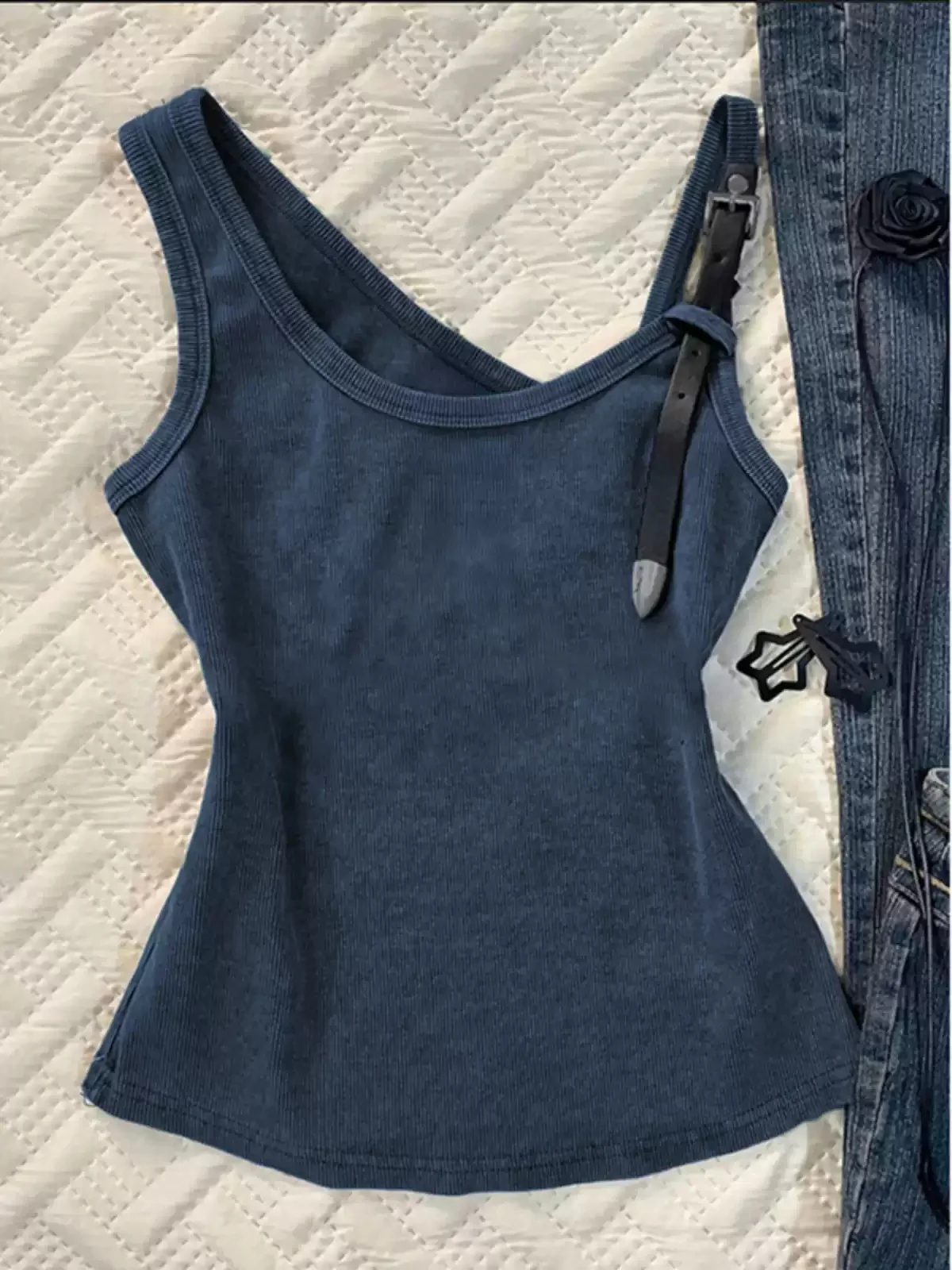 dark gray camisole - Image 2