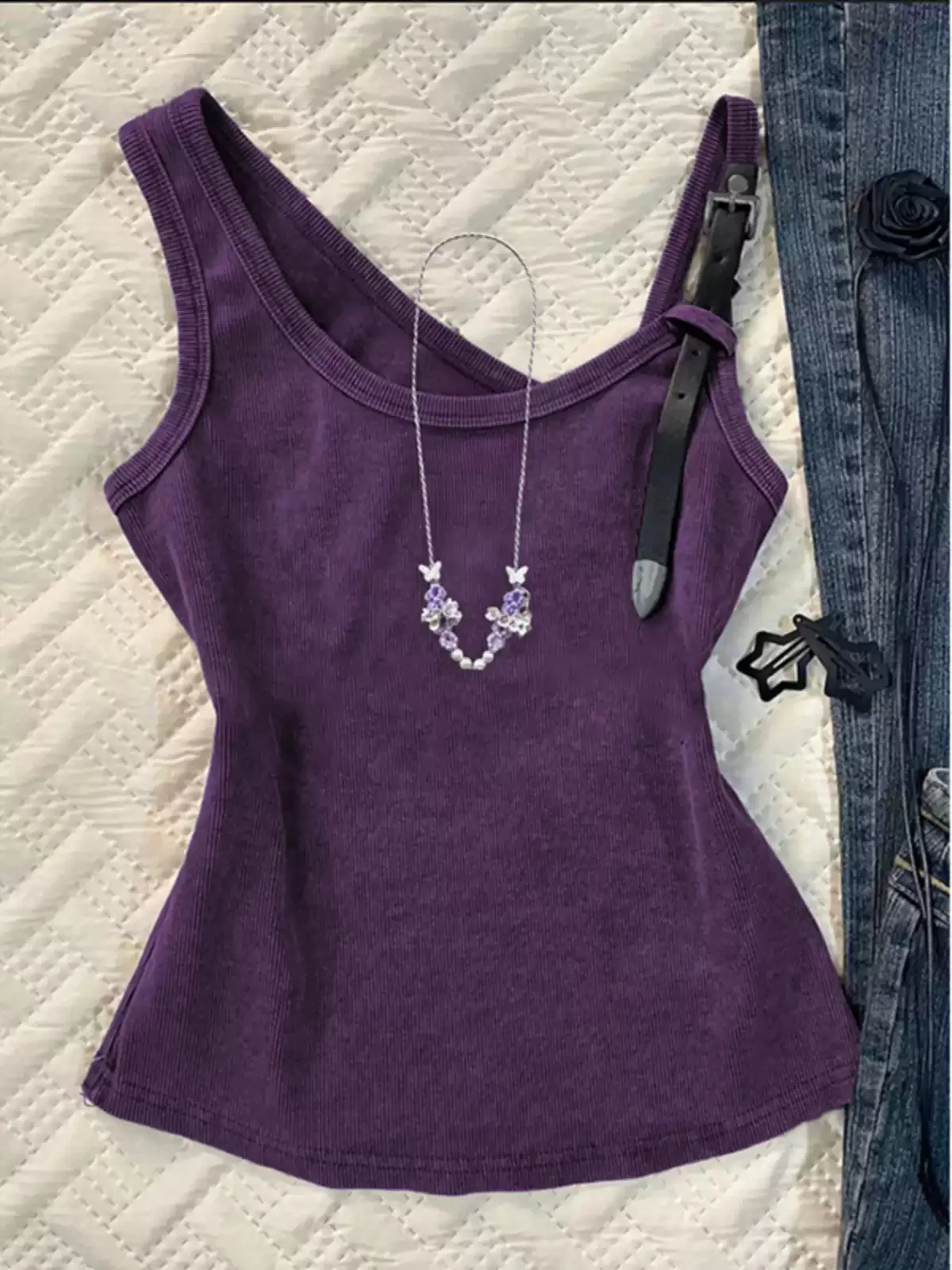 dark gray camisole - Image 3