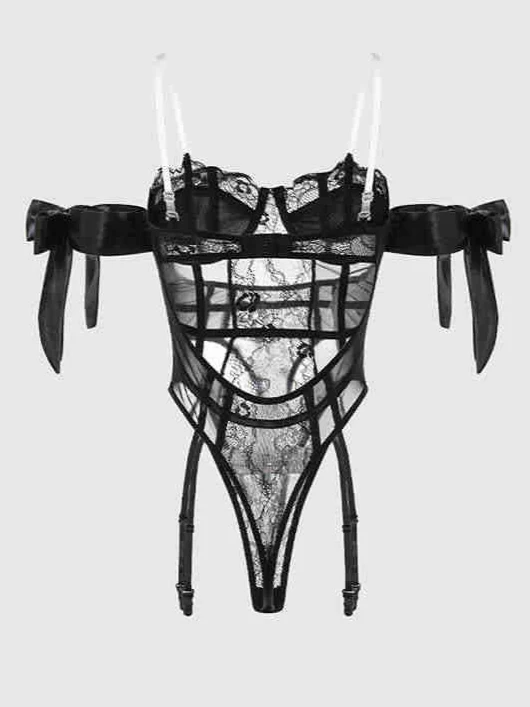 Dark Night Lace Lingerie - Image 2