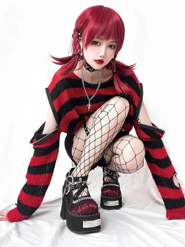Dark Rose Witch Dolly Platform Shoes - Image 13