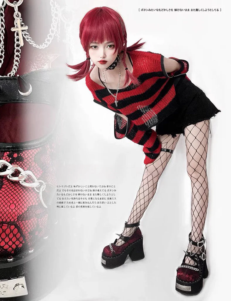 Dark Rose Witch Dolly Platform Shoes - Image 14