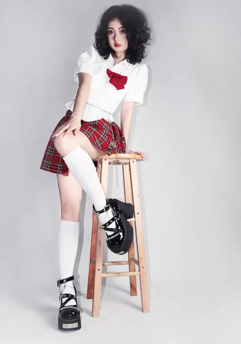 Dark Rose Witch Dolly Platform Shoes - Image 26