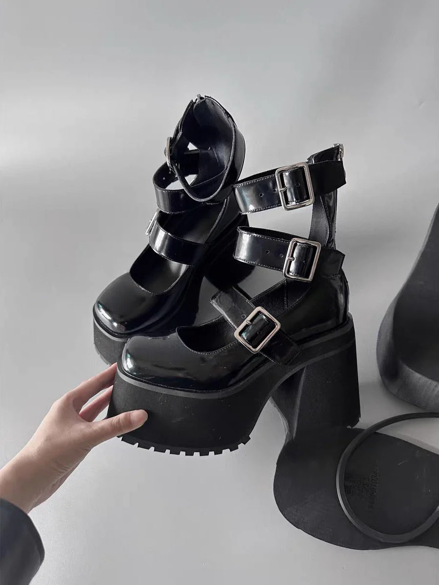 Dear Anna Dolly Platform Heels - Image 14