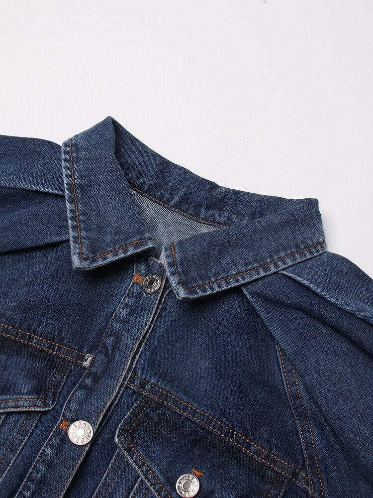 Denim Jacket & Skirt Two Piece Set - Image 5