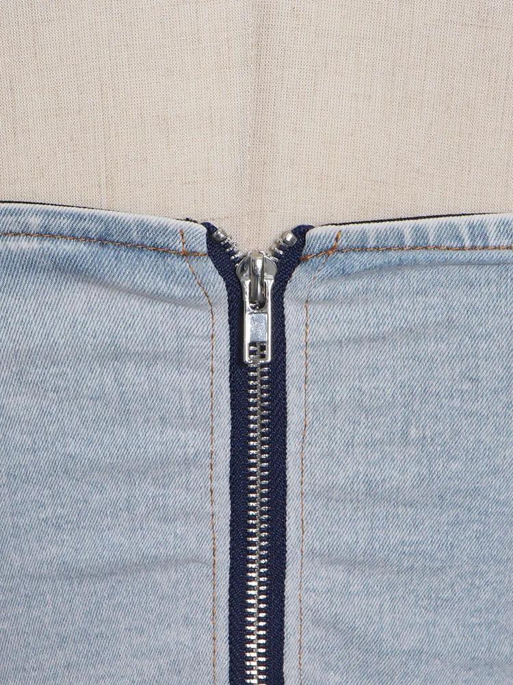 Denim Top & Pants Two Piece Coord - Image 6