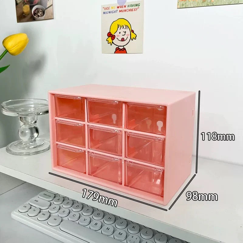 Desktop Transparent Storage Box - Image 11