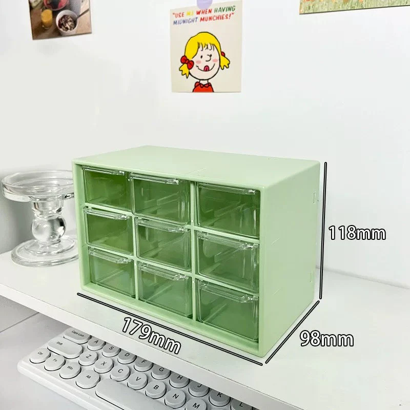 Desktop Transparent Storage Box - Image 12