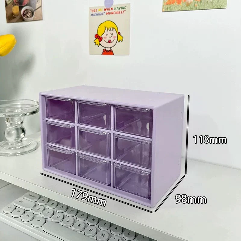 Desktop Transparent Storage Box - Image 6