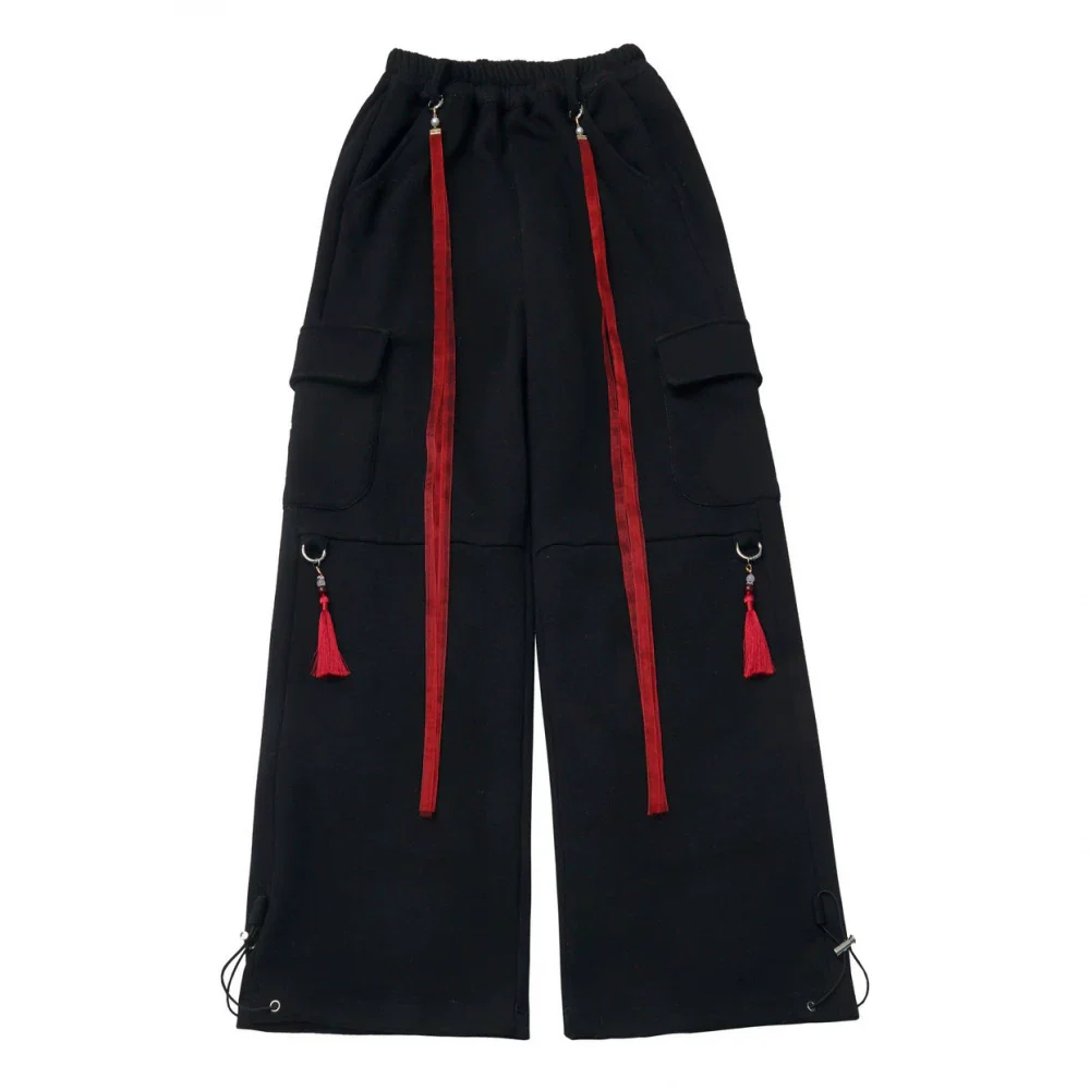 Dark Detachable Fur Jacket + Skirt + Pants - Image 14