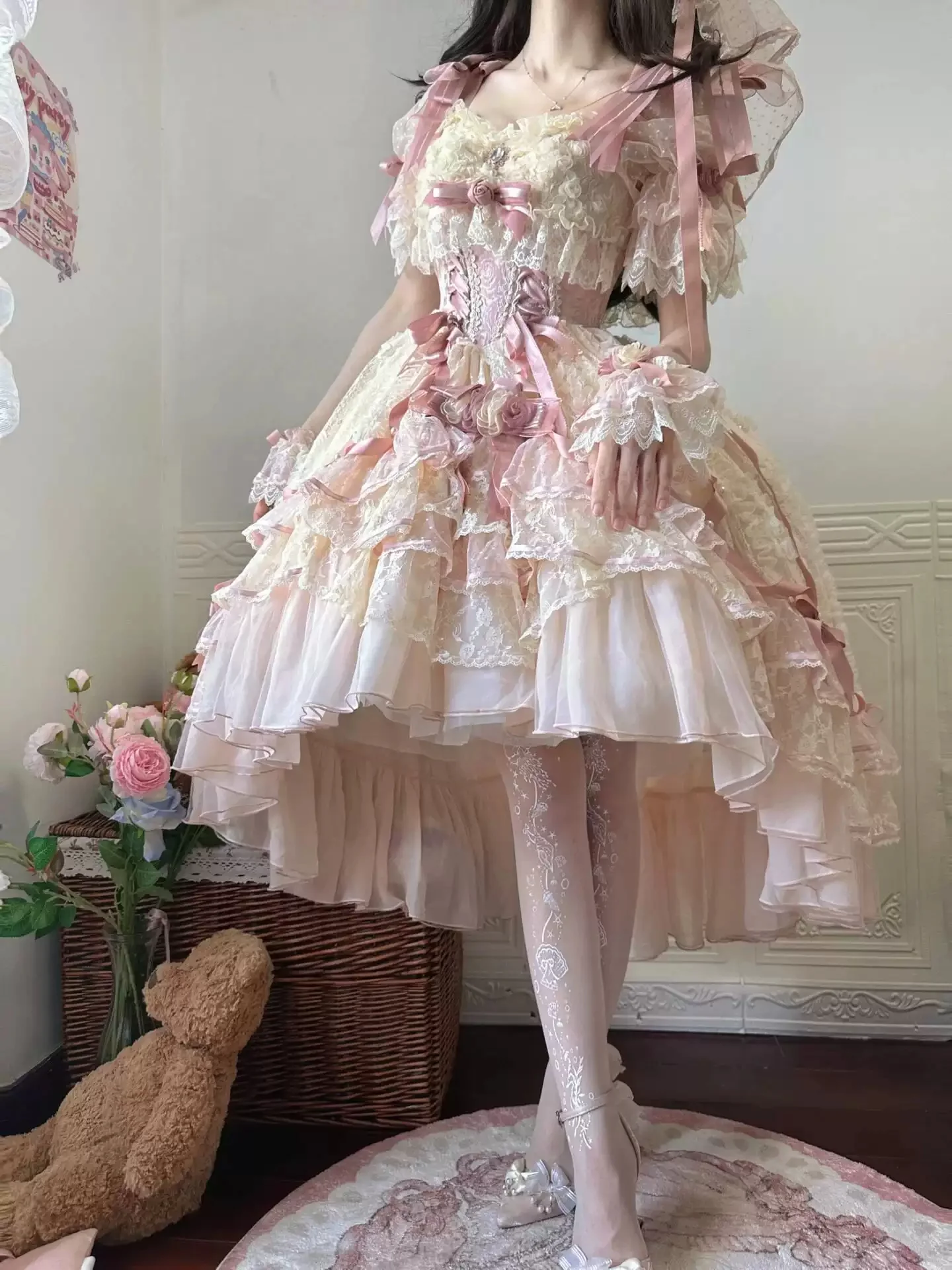 Diane Rose Lolita Wedding Dress - Image 4