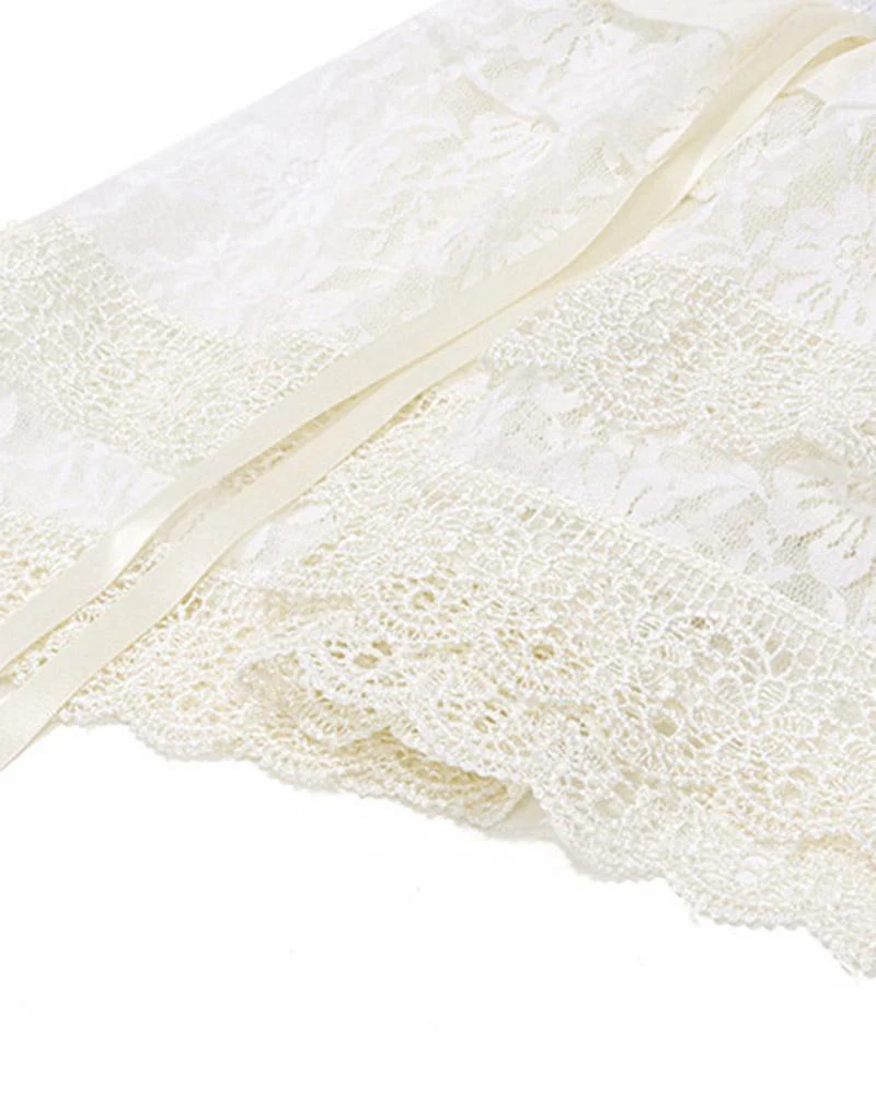 Diopatra Layered Ruffled Skirt - Image 5