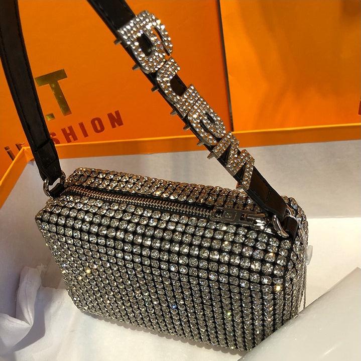 Disco Cowgirl Rhinestone Handbag - Image 4