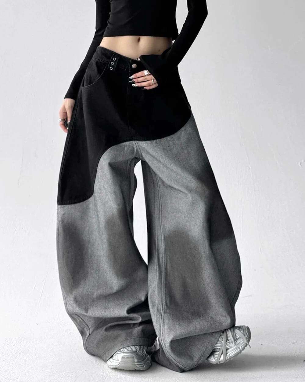 Distorted Mood Wide Leg Jeans - Image 2