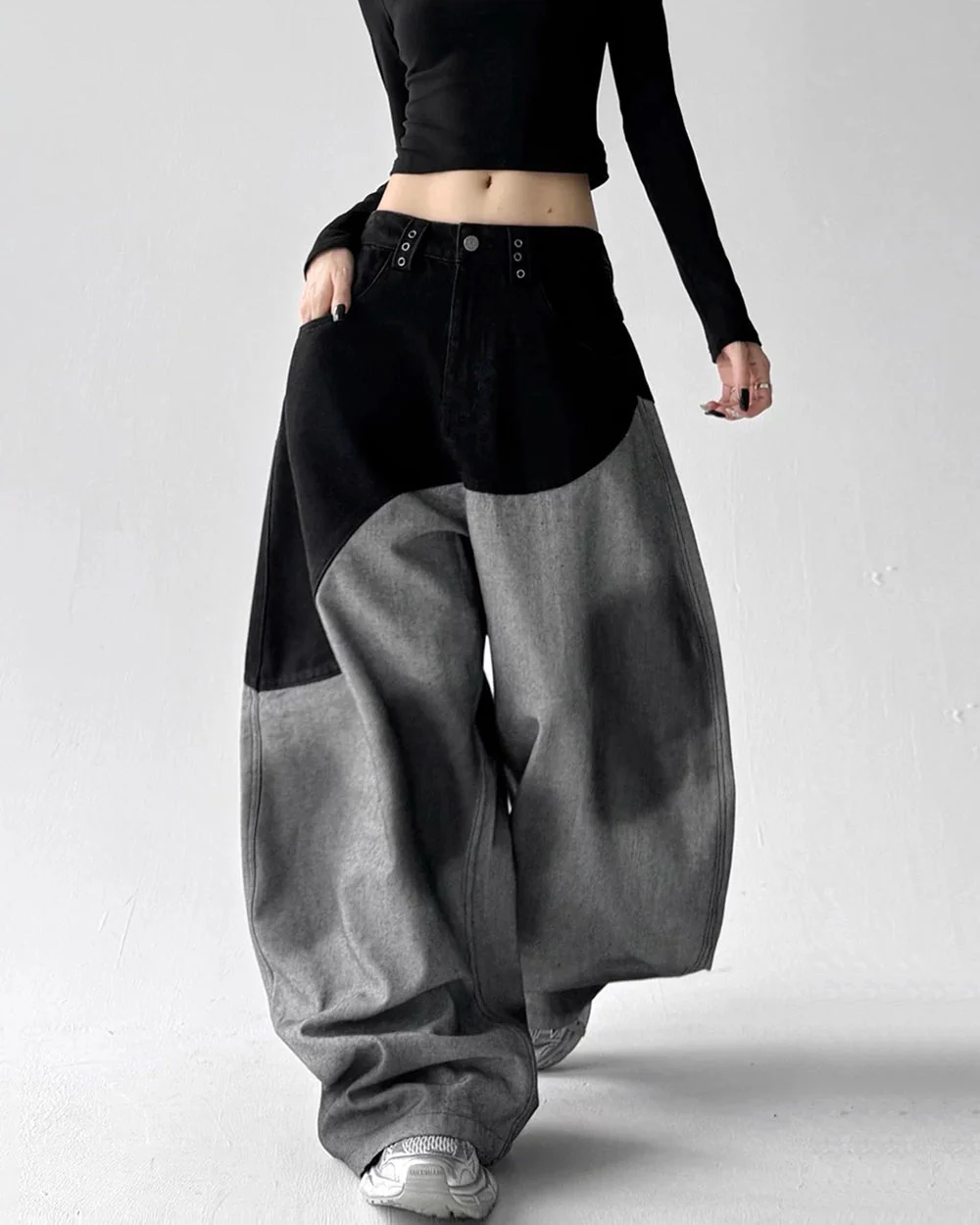 Distorted Mood Wide Leg Jeans - Image 5