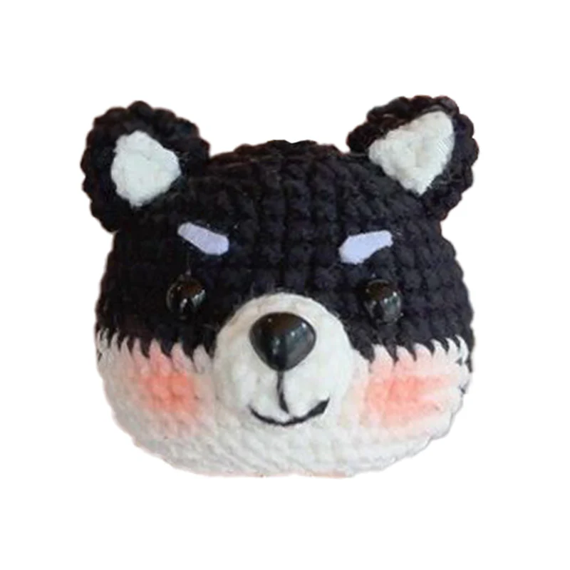 DIY crochet Akita dog keychain - Image 5