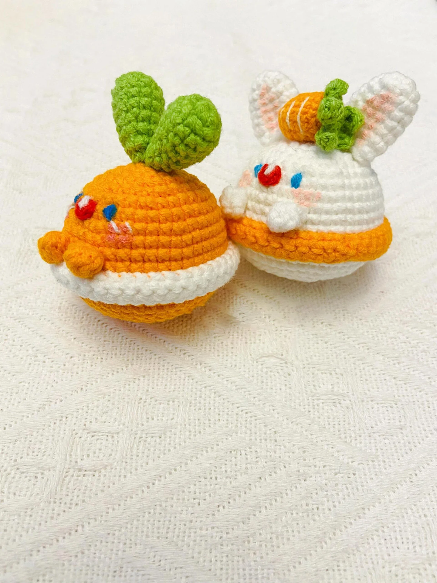 diy crochet cute carrot rabbit kit - Image 6