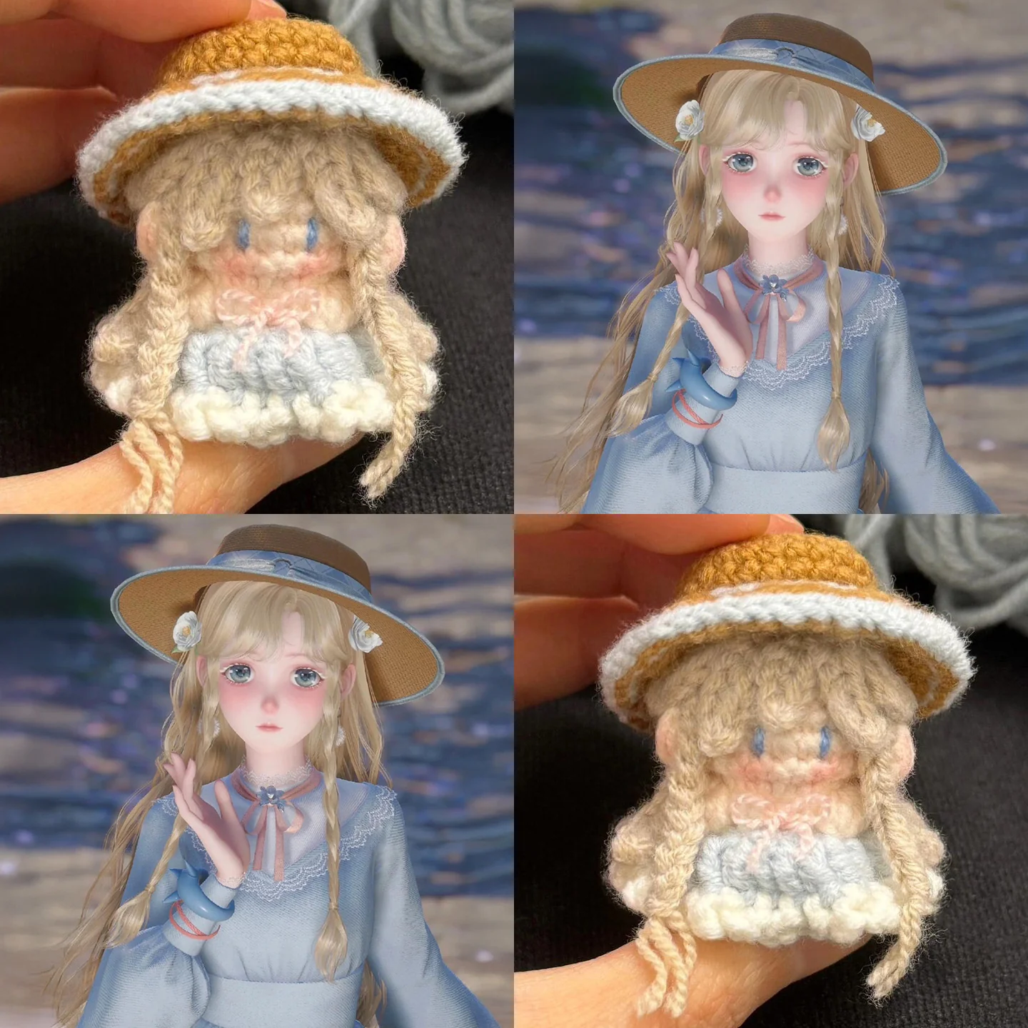 diy crochet cute doll kit - Image 2