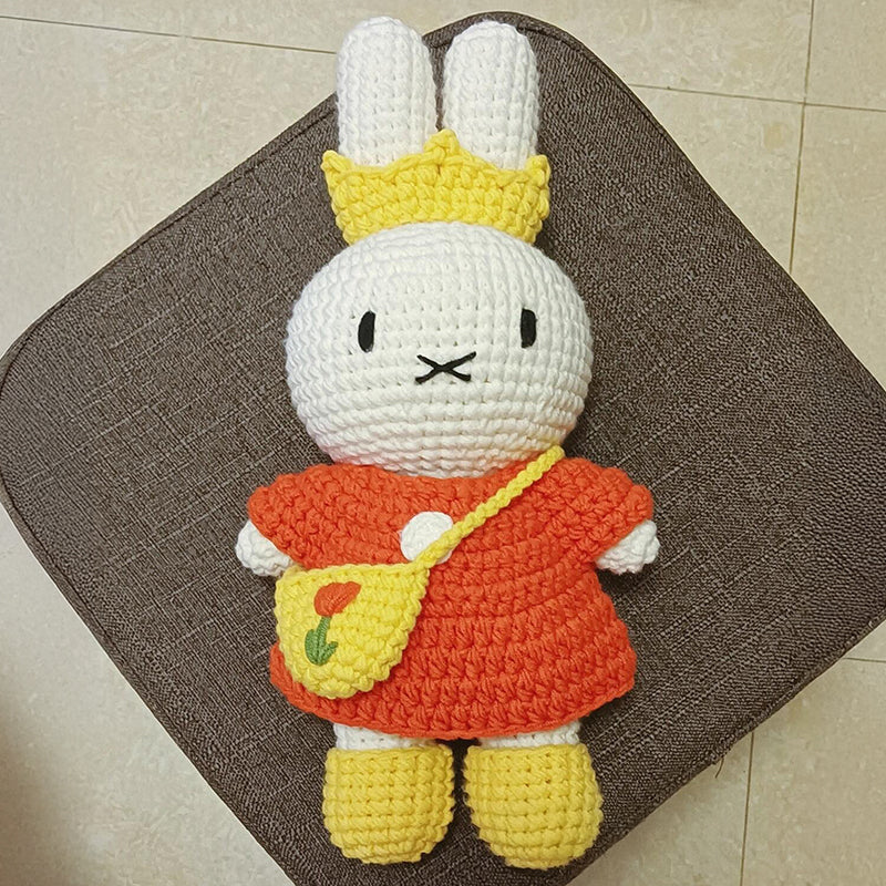 diy crochet dress-up Miffy bunny doll kit - Image 3