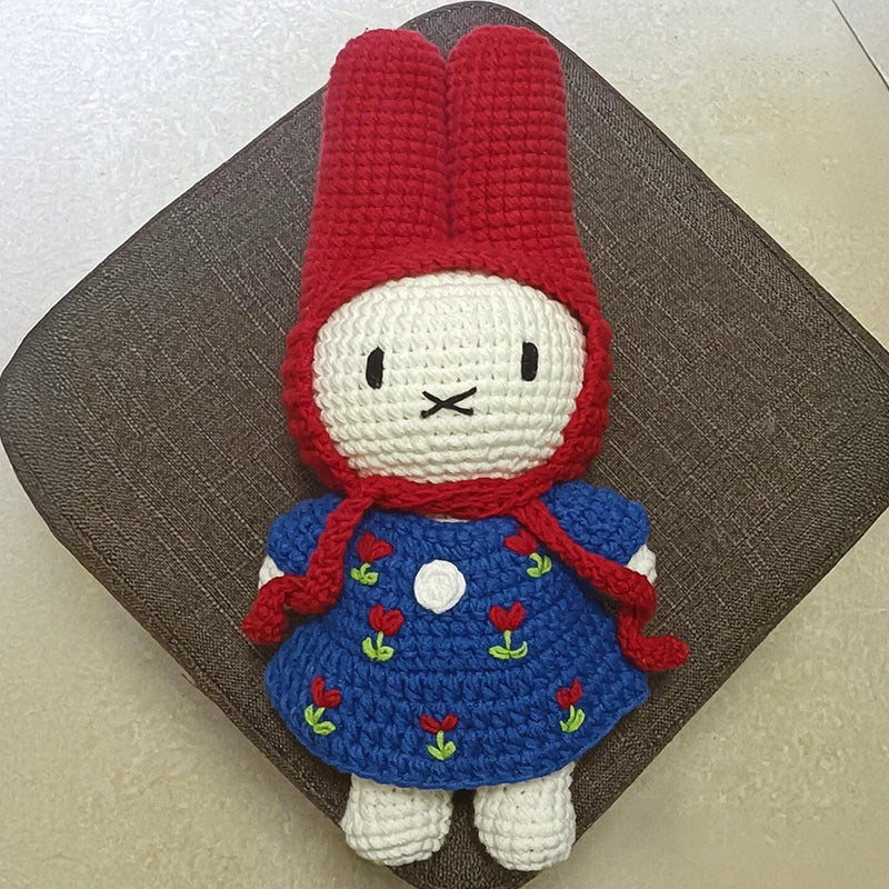 diy crochet dress-up Miffy bunny doll kit - Image 4