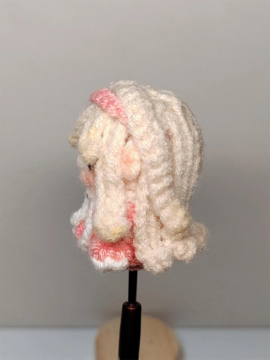 DIY Gummy pink girl doll Pendant - Image 2