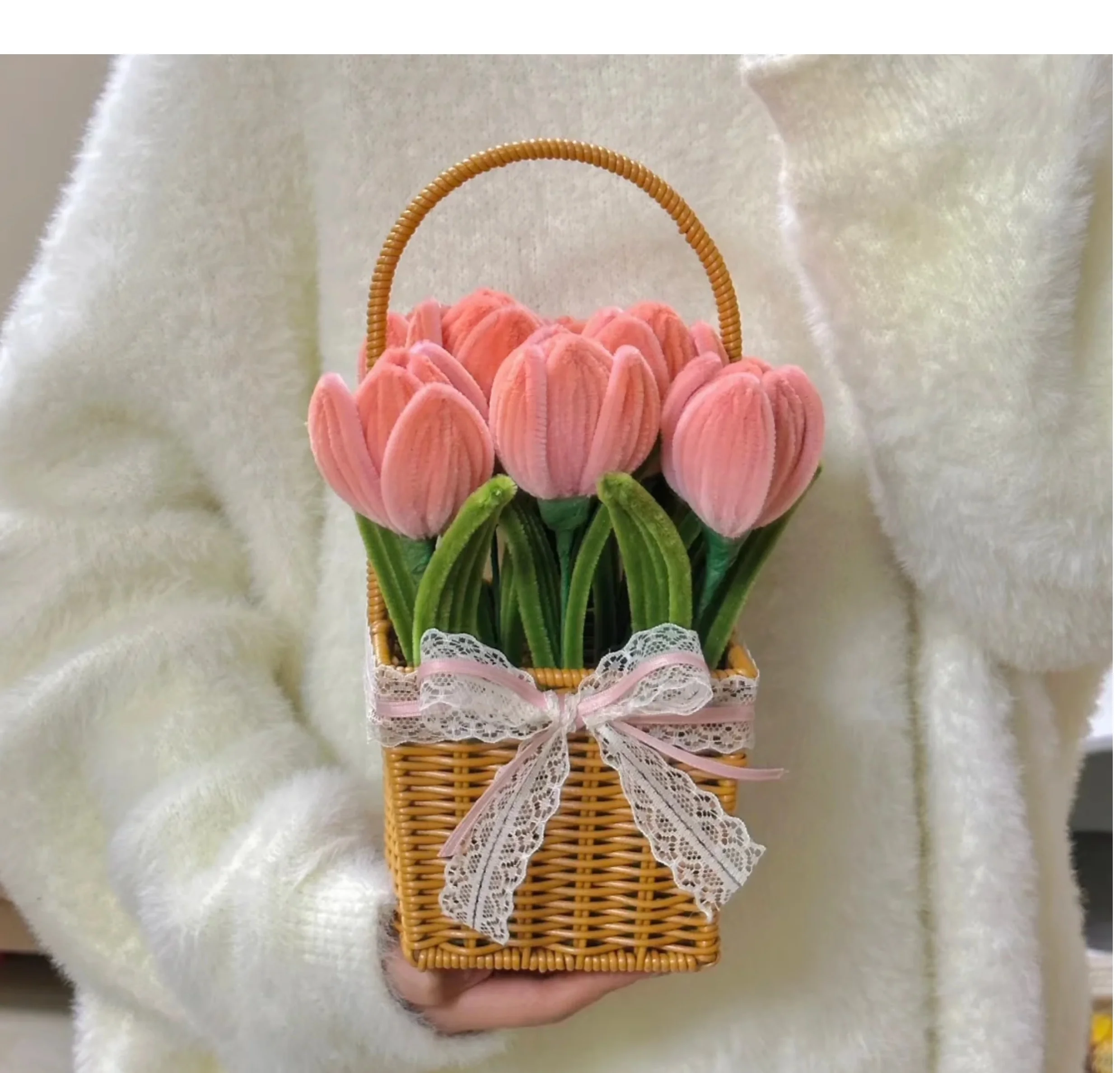 Diy Twist stick flower basket - Image 11