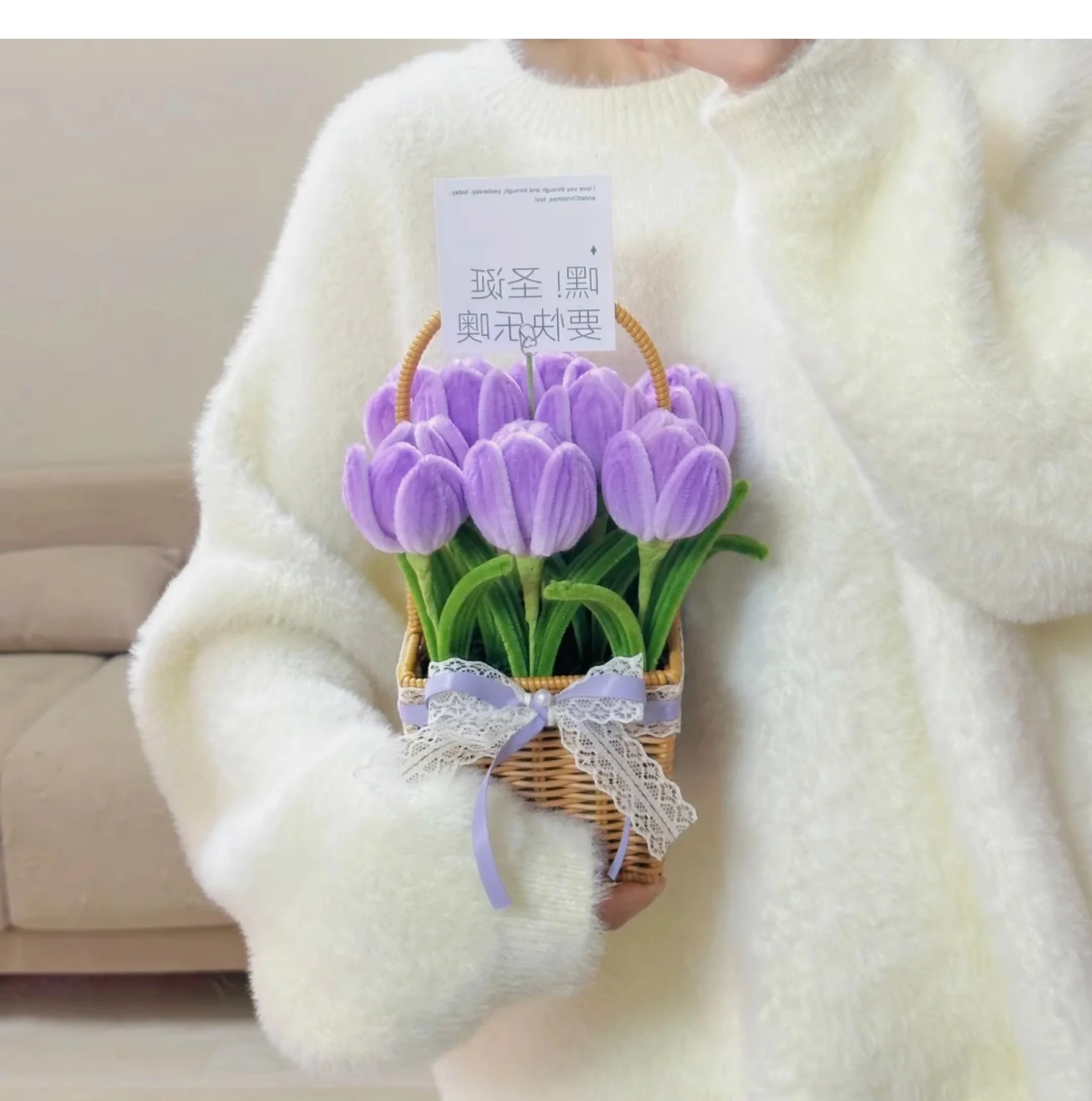 Diy Twist stick flower basket - Image 12