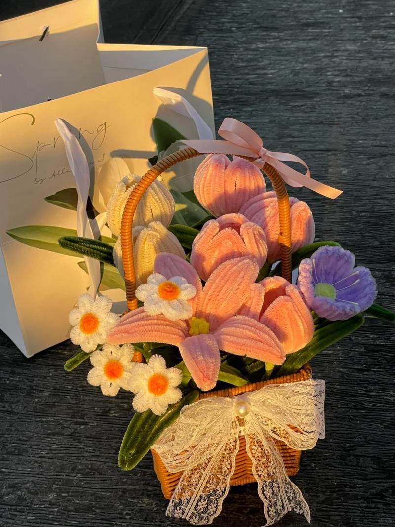 Diy Twist stick flower basket - Image 8