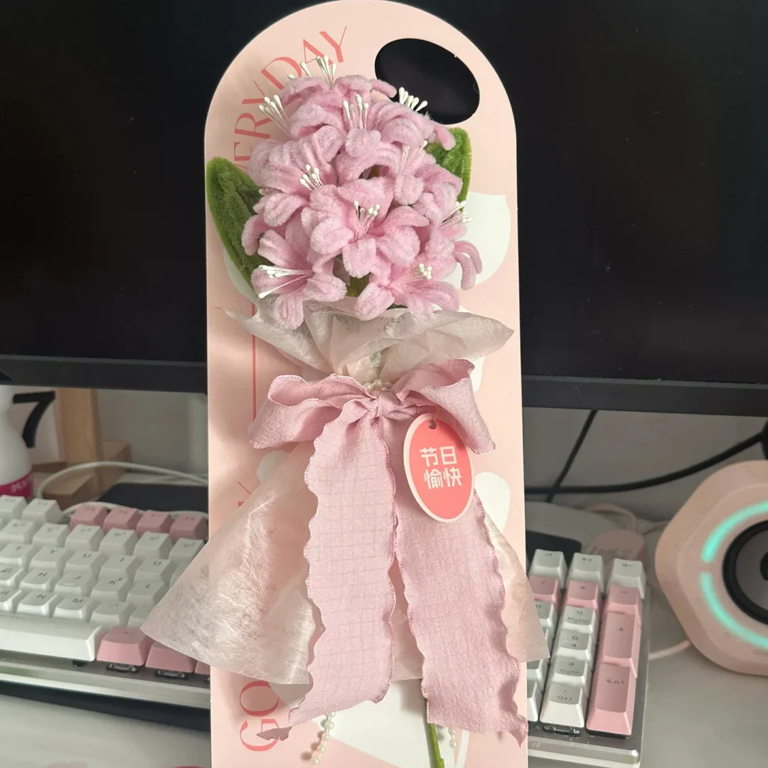 diy twisting flowers stick card - Image 9