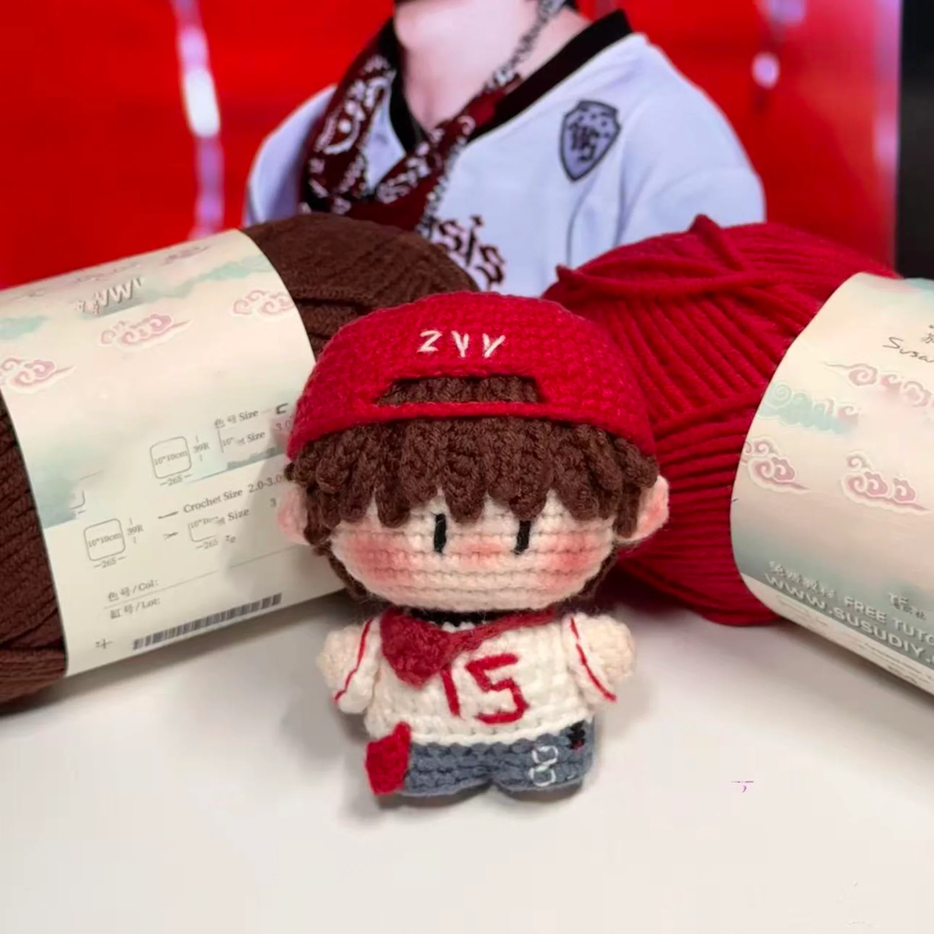 diy wool concert style doll star bag pendant - Image 3