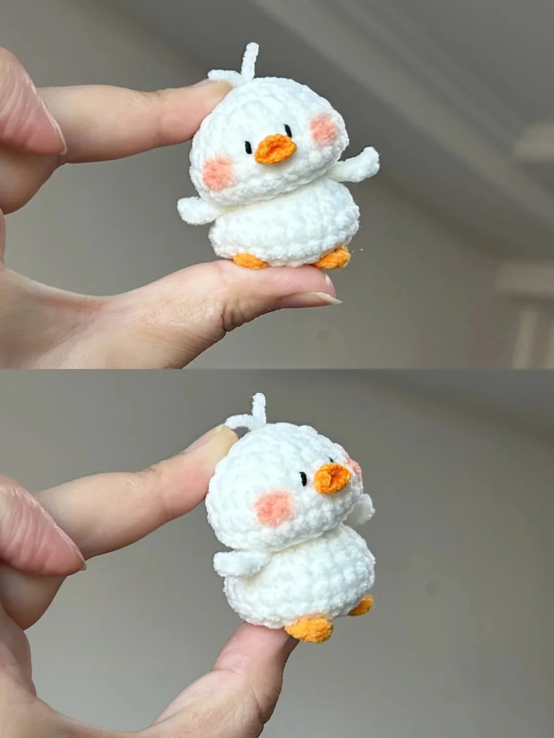 diy wool Cute panda doll pendant - Image 2