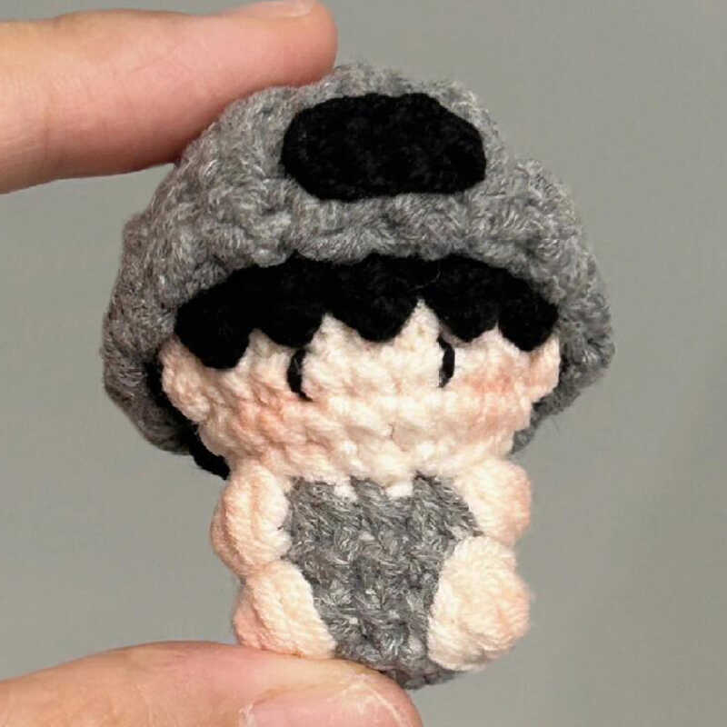 DIY wool cute strawberry pendant - Image 5