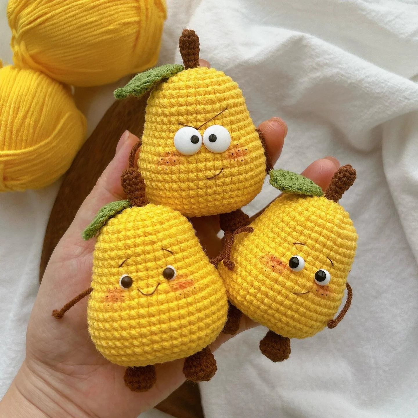diy wool fruit material bag - Image 2