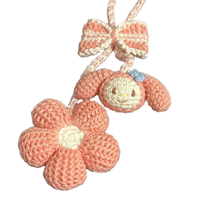 diy wool handmade kawaii keychain - Image 3