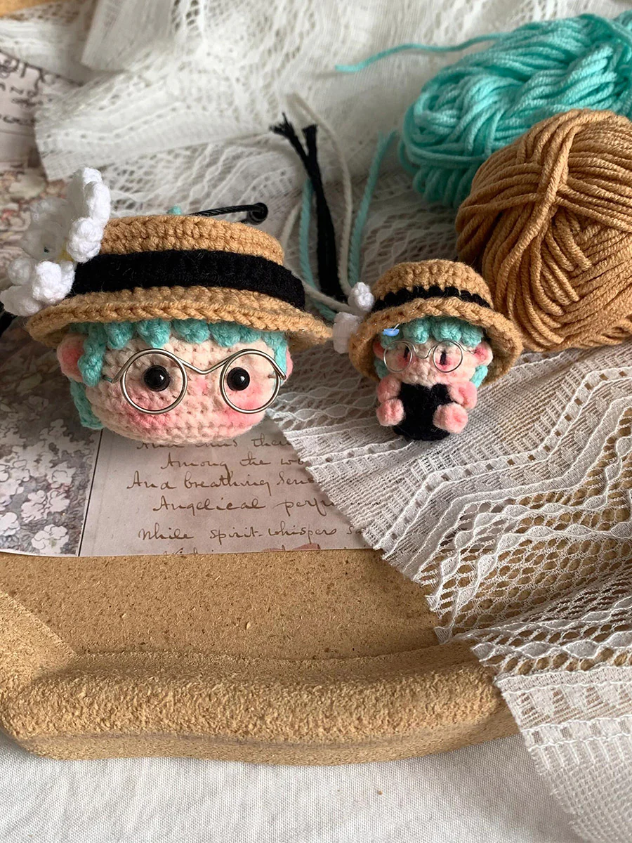 diy Wool hat boy doll - Image 2