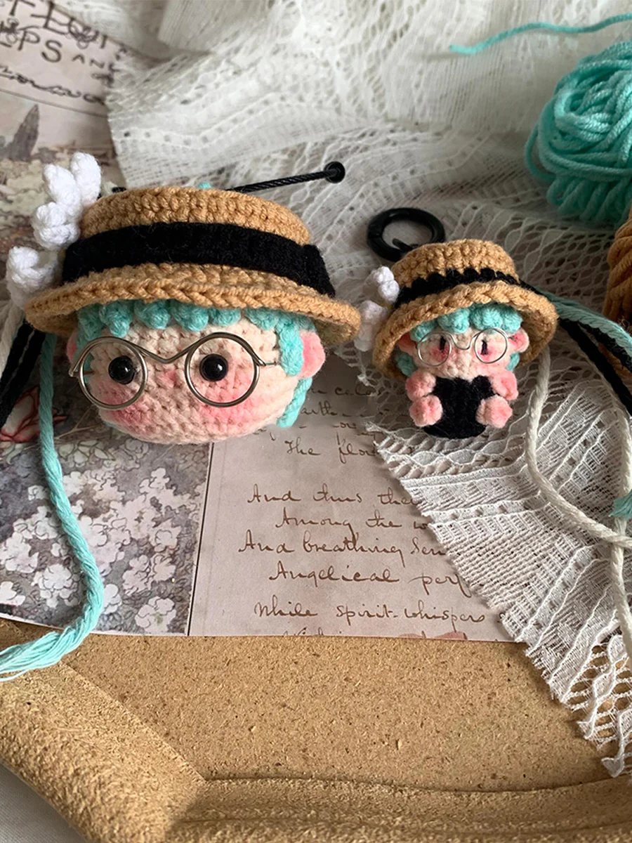 diy Wool hat boy doll - Image 3