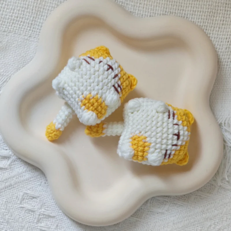 diy wool kitten cake doll bag pendant - Image 4