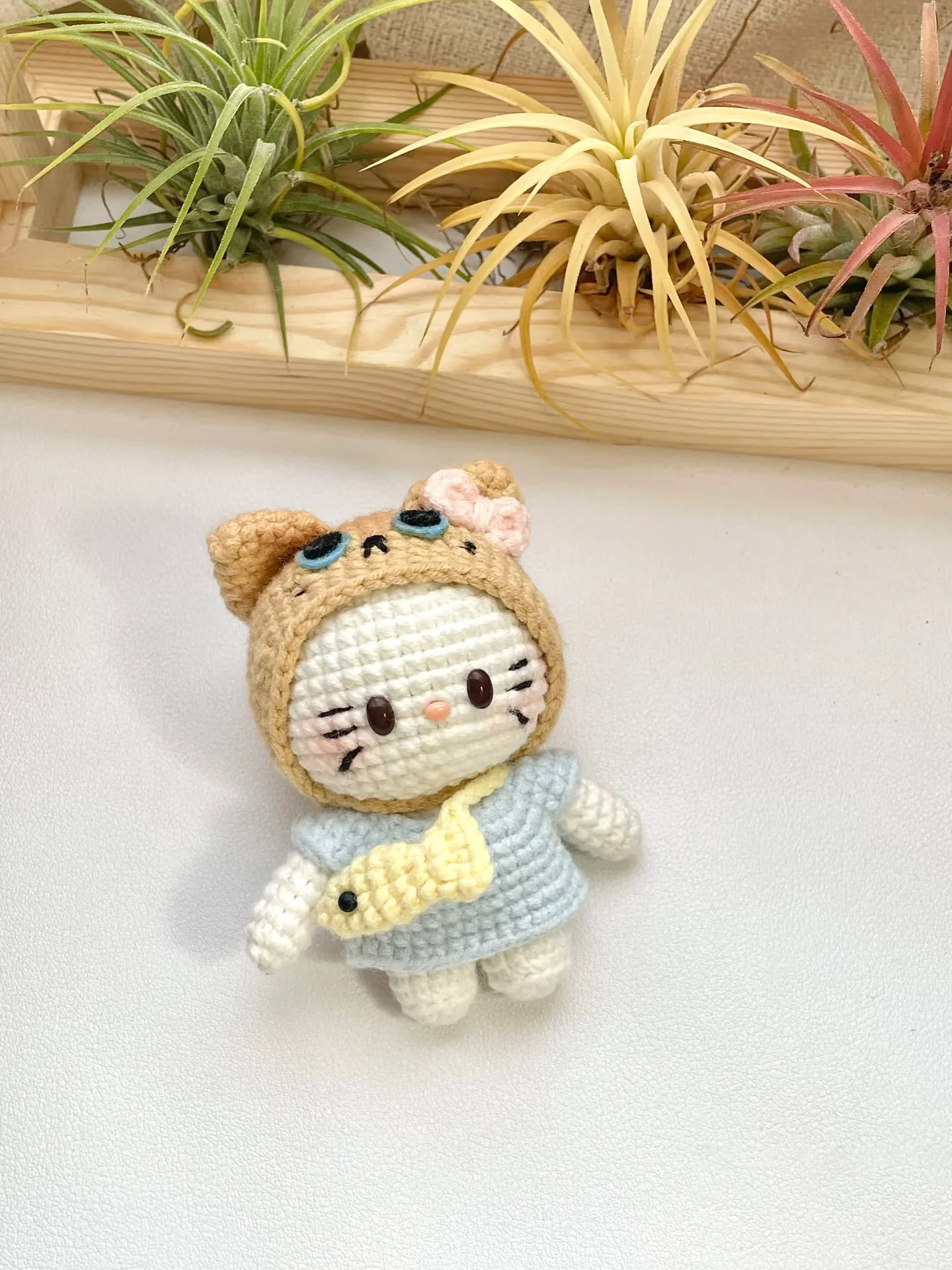 diy wool Kitty material bag - Image 4