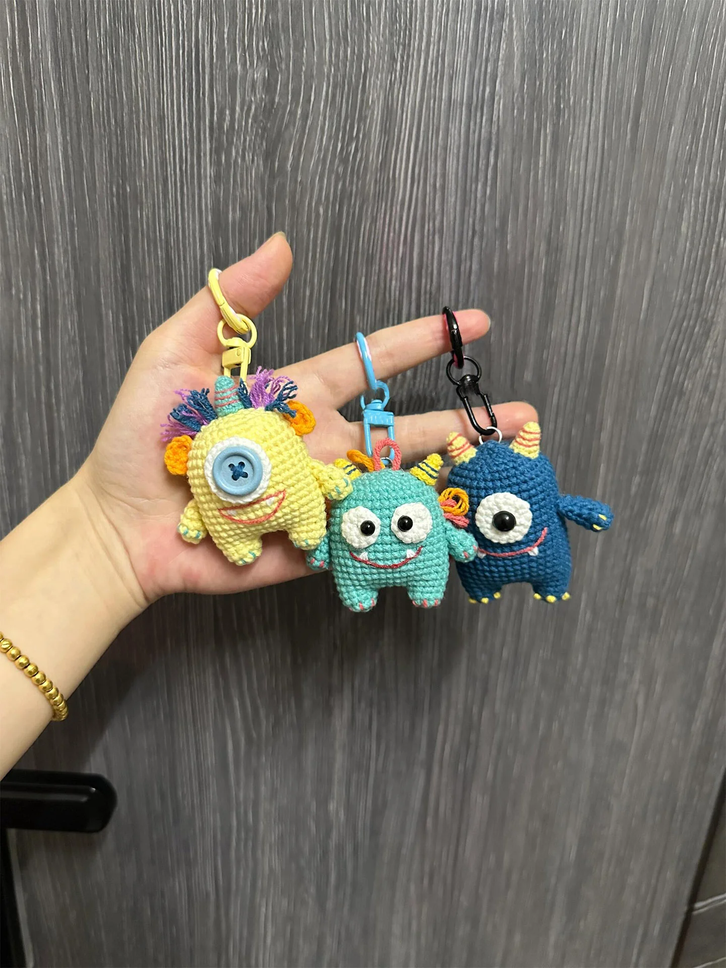 DIY wool monster friend doll pendant - Image 4